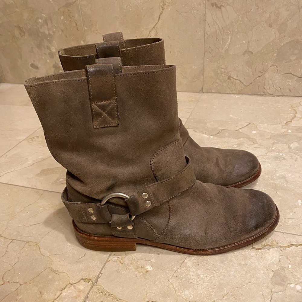 MM6 Maison Martin Margiela Motorcycle Boots